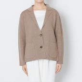 n.o.f.l/ウールコットンミラノリブテーラードジャケット